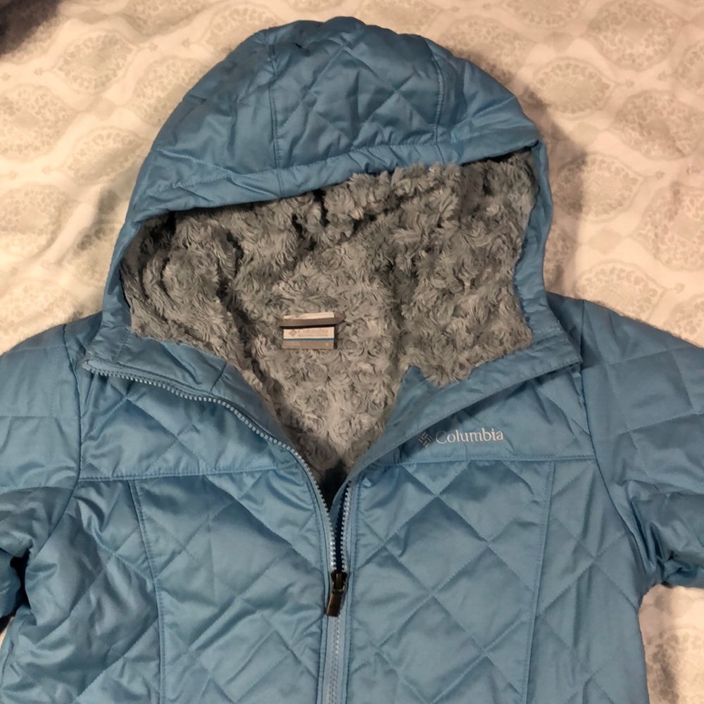 Columbia Crystal Blue Copper Crest Jacket